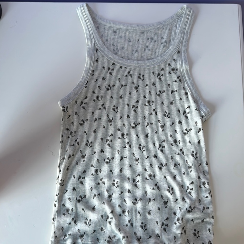American Eagle Floral Tank Top